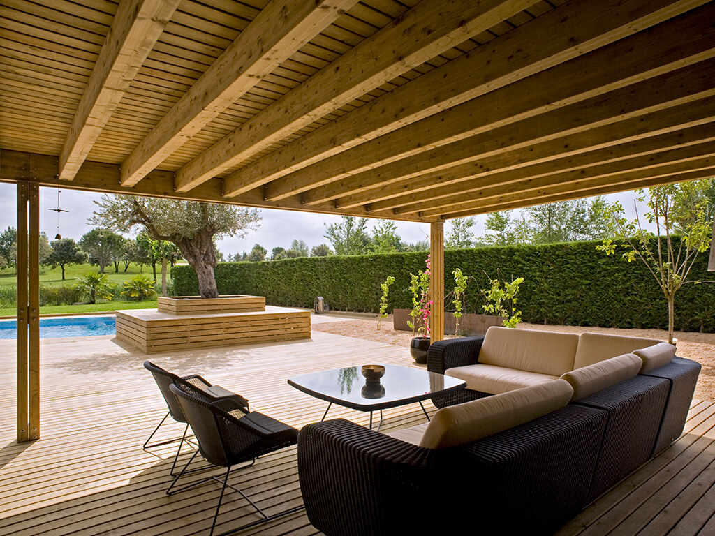 Pérgolas de madera - Casa Titón