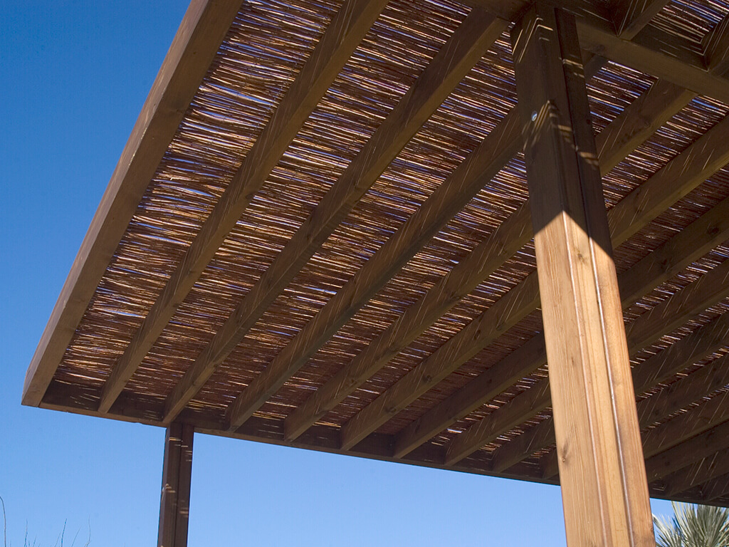 Pérgolas de madera - Casa Beni