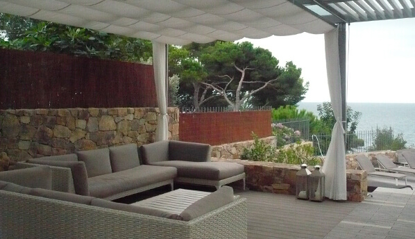 Pérgolas de madera - Casa Cala del Pi