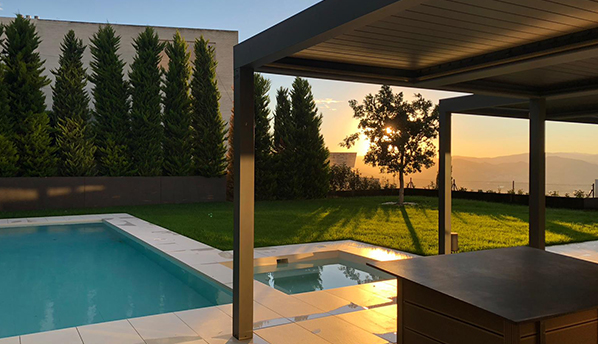 Pérgolas bioclimáticas - Casa Esplugues